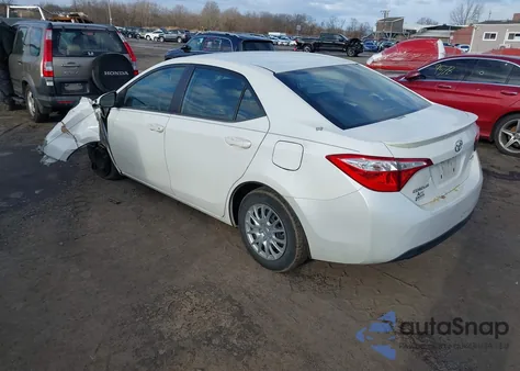 2016 Toyota Corolla Le Eco из США, поврежденный, VIN 5YFBPRHE2GP436728